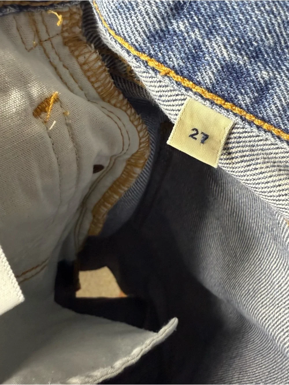 Citizens of Humanity Blue Denim Cutoff Shorts 27